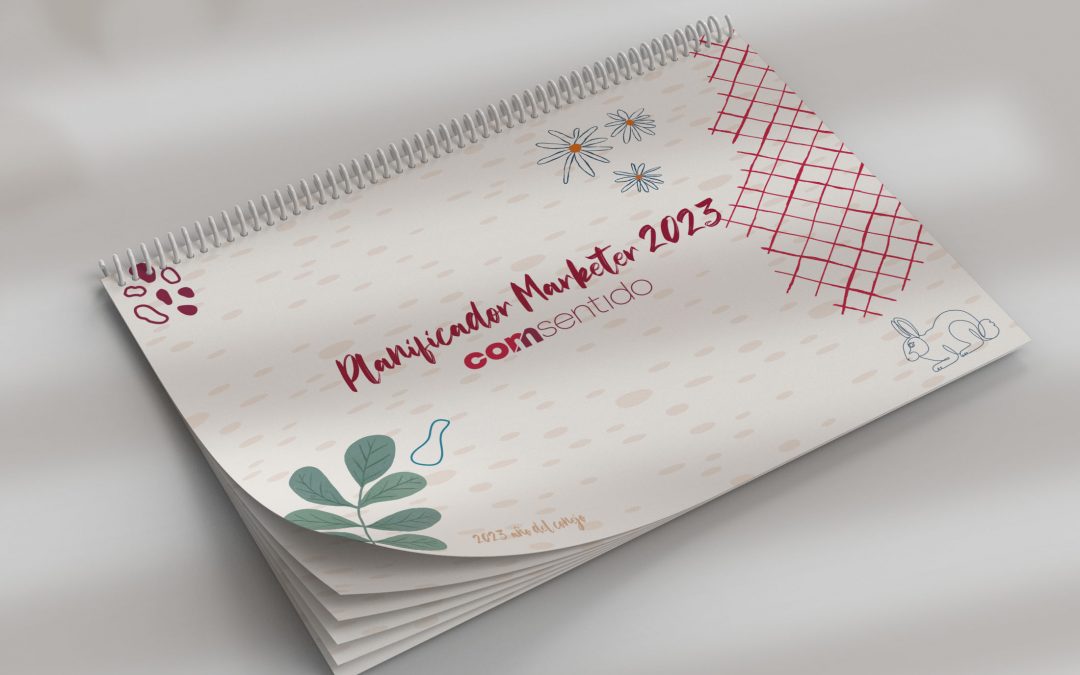 Planificador de Marketing Digital 2023 ¡Formato libreta!
